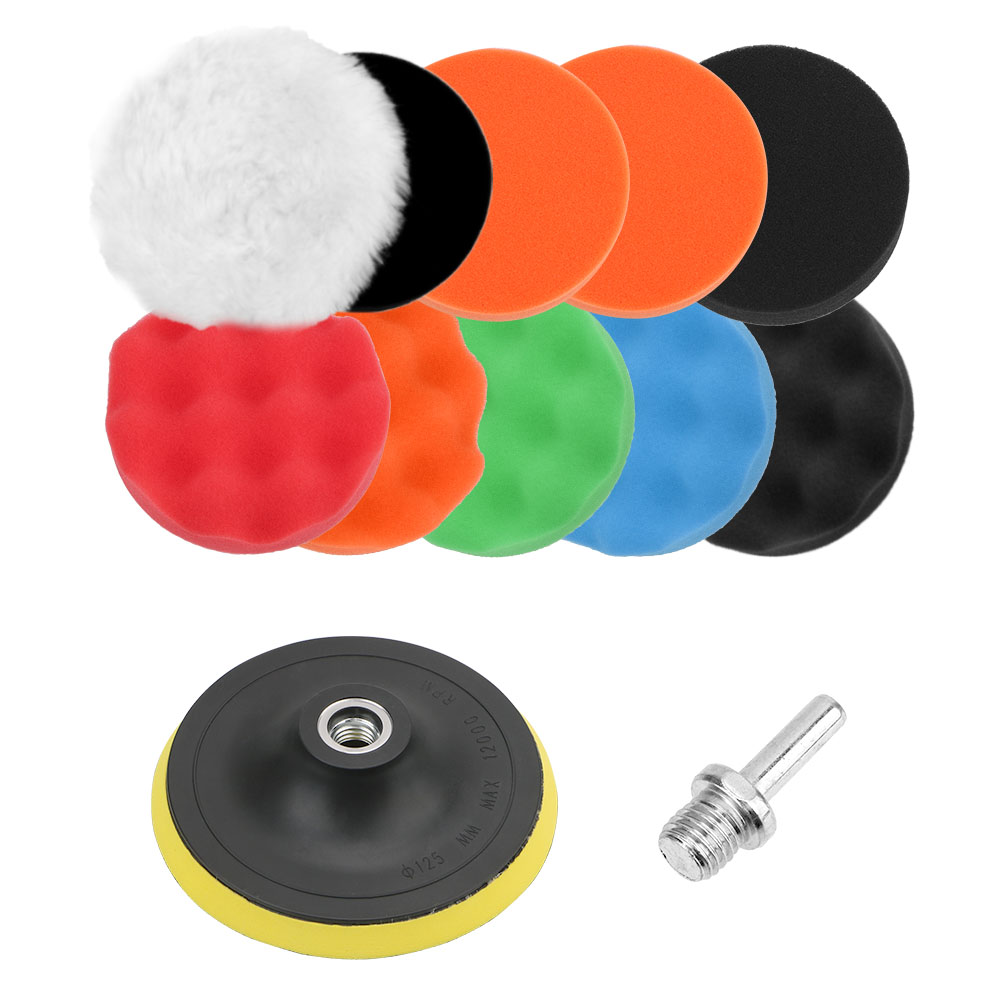 12 шт./набор: аксессуары для п – обзор и цена Polish Pad Set Buffer