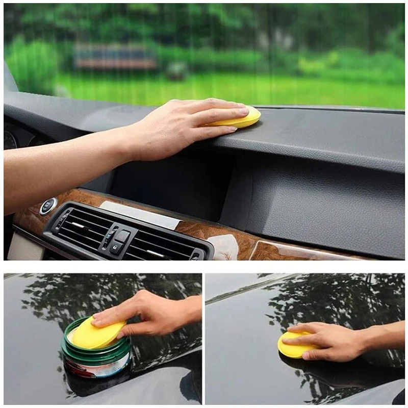 12 шт. круглых поролоновых губ – обзор и цена Wax Applicator Pad
