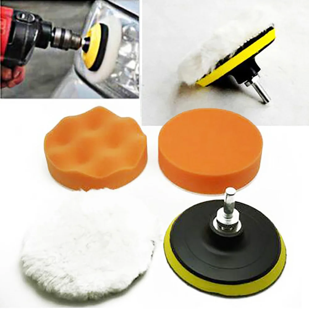 4 шт./набор ​ Гросс ​ Полирова – обзор и цена Polish Pad Set Buffer